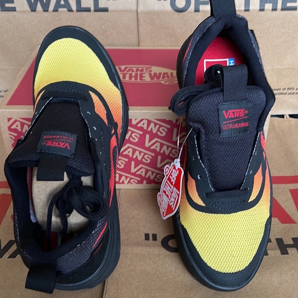 Vans Ultrarange Rapidw Flame Black sneakers WMNS - Picture 13 of 16
